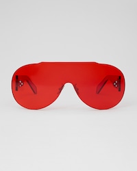 Sundown Shade 02 sunglasses in Nylon - RED -  - 1 | CELINE