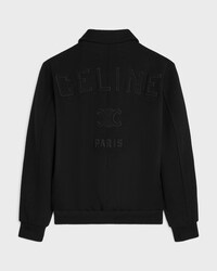 teddy jacket IN TEXTURED WOOL - BLACK -  - 2 | CELINE