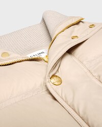 puffer jacket IN light nylon - BEIGE -  - 2 | CELINE