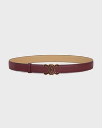 CORREA REVERSIBLE DE 25 MM DE PIEL DE BECERRO LISA CON TEXTURA GRANULADA -  -  - 2 | CELINE