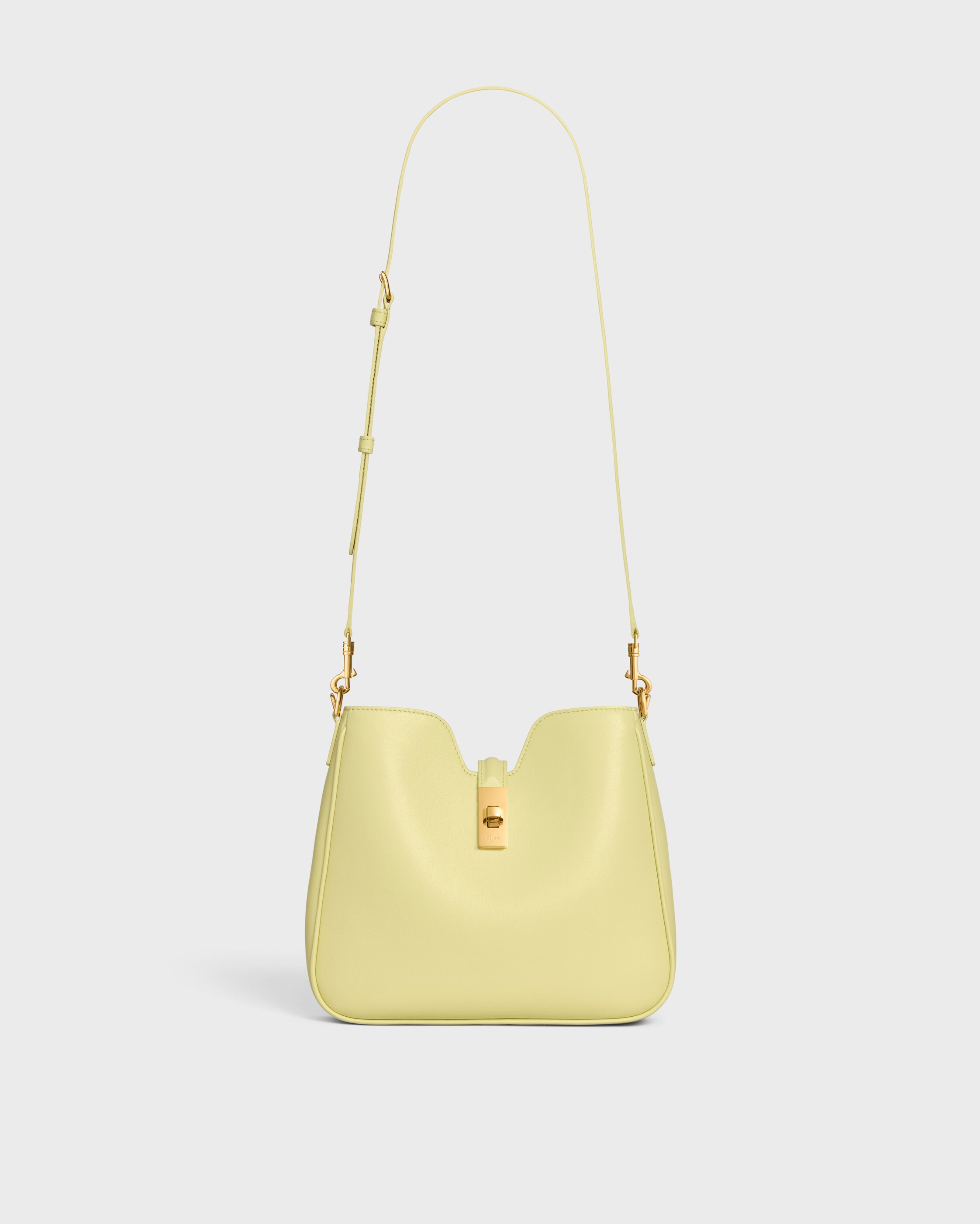 SMALL CAMILLE 16 SOFT BAG IN SMOOTH CALFSKIN - CITRUS | CELINE