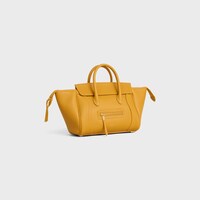 LITTLE LUGGAGE IN GRAINED CALFSKIN - MARIGOLD - SHOULDER BAGS - 2 | CELINE