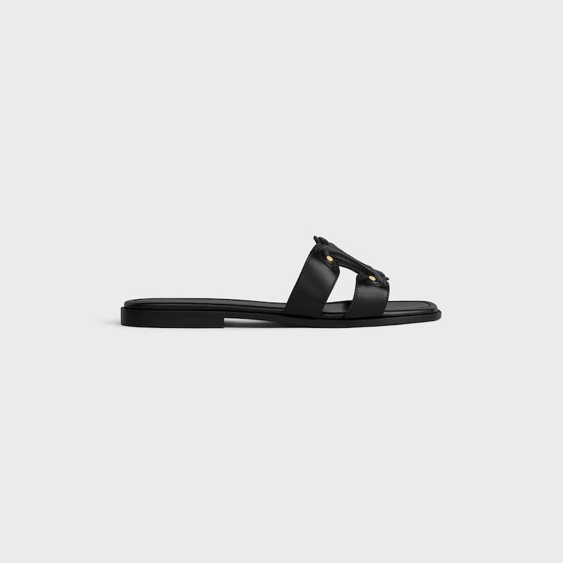 MULE MARINA EN CUIR DE VEAU - Noir -  - 1 | CELINE