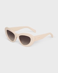 Butterfly S320 sunglasses in Acetate - IVORY -  - 2 | CELINE