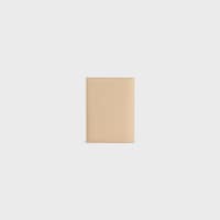 PASSPORT COVER IN SMOOTH CALFSKIN - DEEP IVORY / SANDCASTLE - CARD HOLDERS - 2 | CELINE