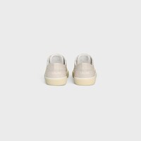ALAN SNEAKER WITH TRIOMPHE IN CANVAS - LIGHT GREY -  - 2 | CELINE