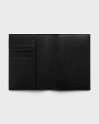 Porta-passaporte TAKEAWAY em pele de cordeiro lisa - PRETO / ULTRA BLUE - TRAVEL - 2 | CELINE