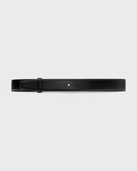 Reversible Strap 30MM IN Smooth and Grained Calfskin - BLACK -  - 2 | CELINE