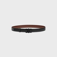 Reversible Strap 25MM IN TAURILLON AND LIZARD EMBOSSED CALFSKIN -  -  - 1 | CELINE