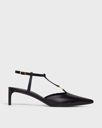 PUMP KITTEN IN CALFSKIN - BLACK -  - 1 | CELINE