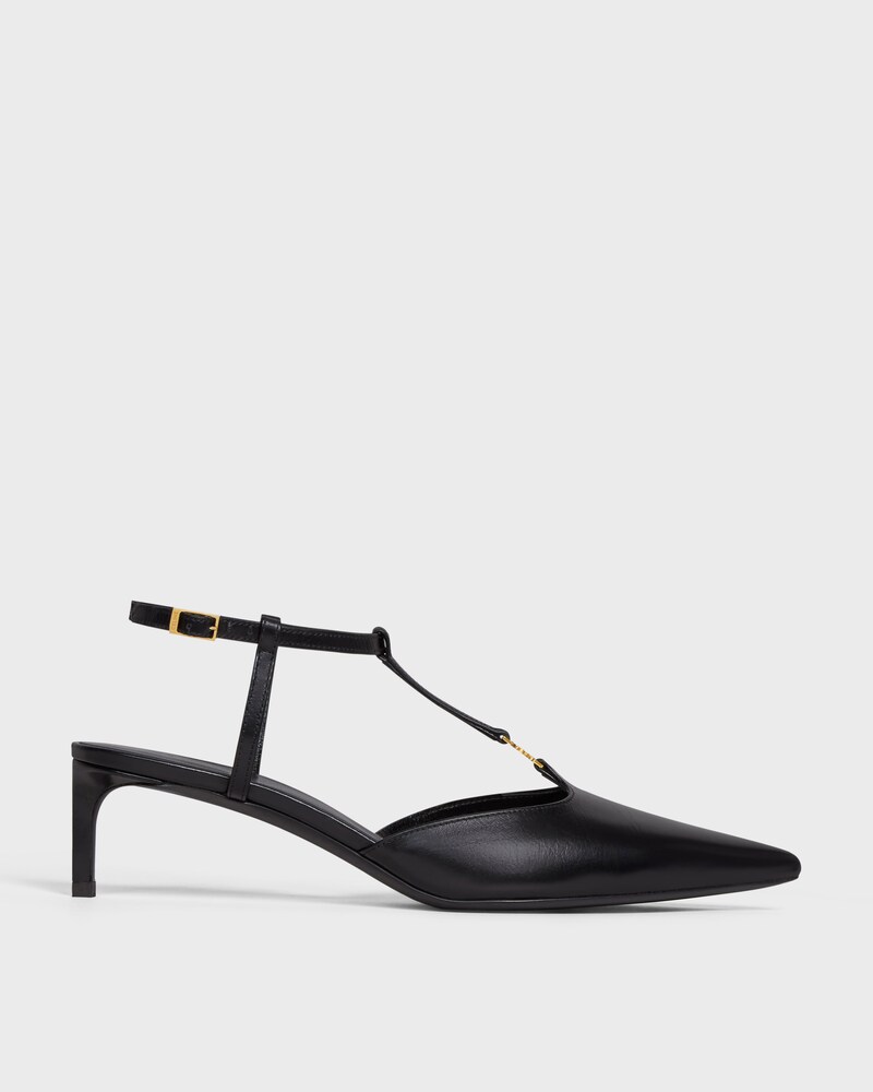 PUMP KITTEN IN CALFSKIN - BLACK -  - 1 | CELINE