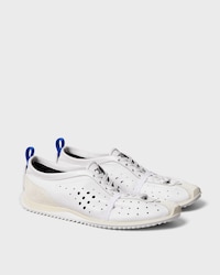 SOFT SNEAKER AUS STRETCH-LAMMLEDER, KALBSVELOURSLEDER UND LAMMLEDER - OPTISCH-WEISS -  - 2 | CELINE