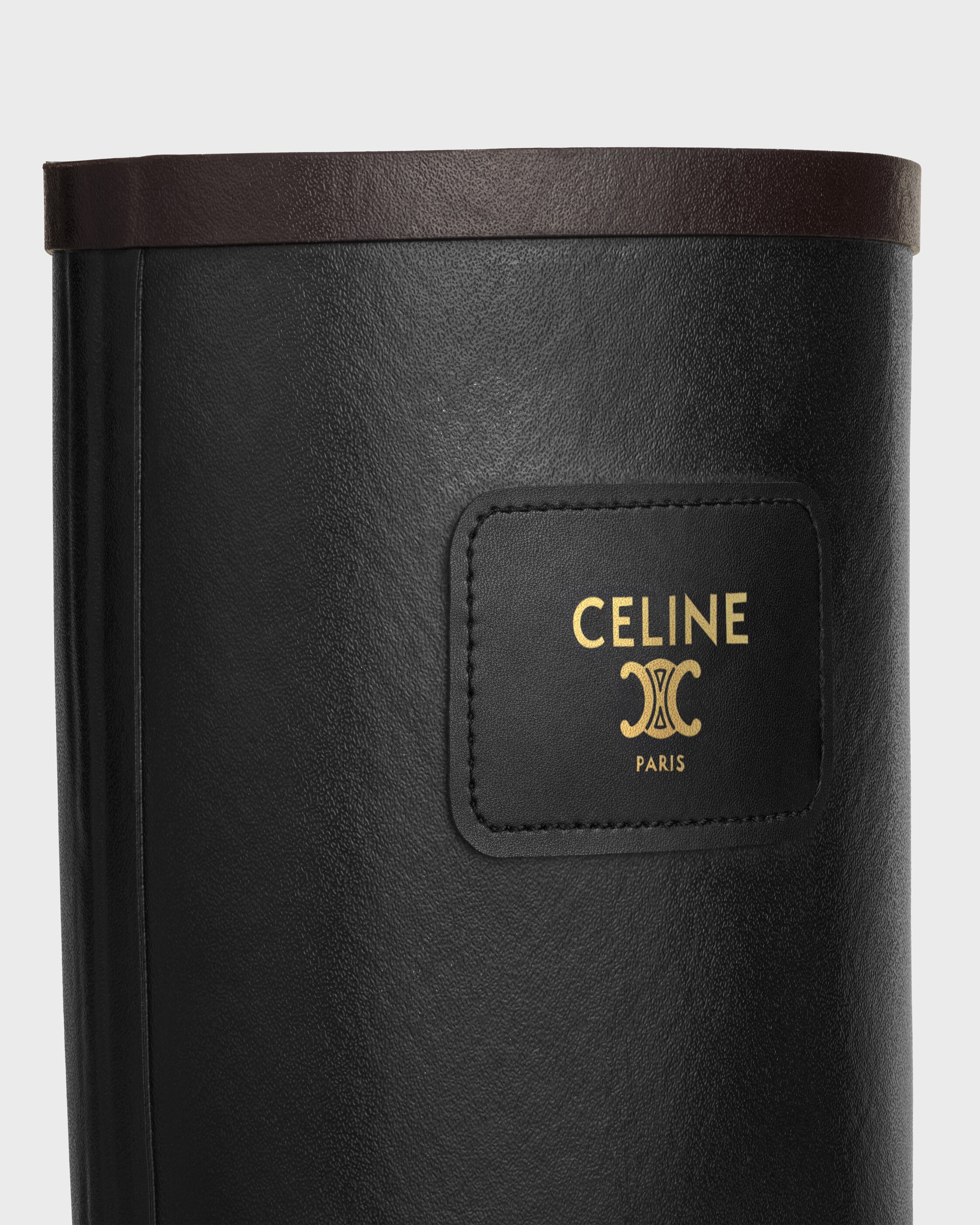 CELINE レインブーツ / ナチュラルラバー - ブラック | CELINE