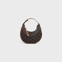 Teen Celine Lulu em TRIOMPHE CANVAS E PELE DE BEZERRO - TAN - PILATES CELINE - 1 | CELINE