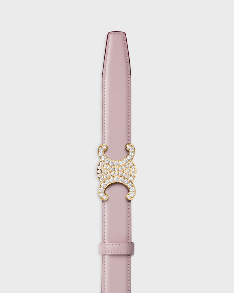 Triomphe Buckle 25MM IN BRASS WITH STRASS -  -  - 1 | CELINE