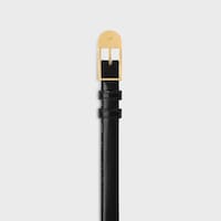 CINTURÓN BC-25 18 MM DE PIEL TAURILLON - NEGRO -  - 2 | CELINE