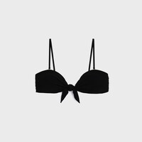 bandeau top EM malha fosca - BLACK -  - 1 | CELINE