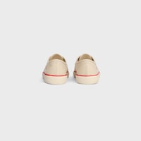 ALAN SNEAKER AUS CANVAS UND KALBSVELOURSLEDER - BEIGE -  - 2 | CELINE