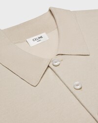 polo triomphe coton fin - LIGHT TAUPE -  - 2 | CELINE