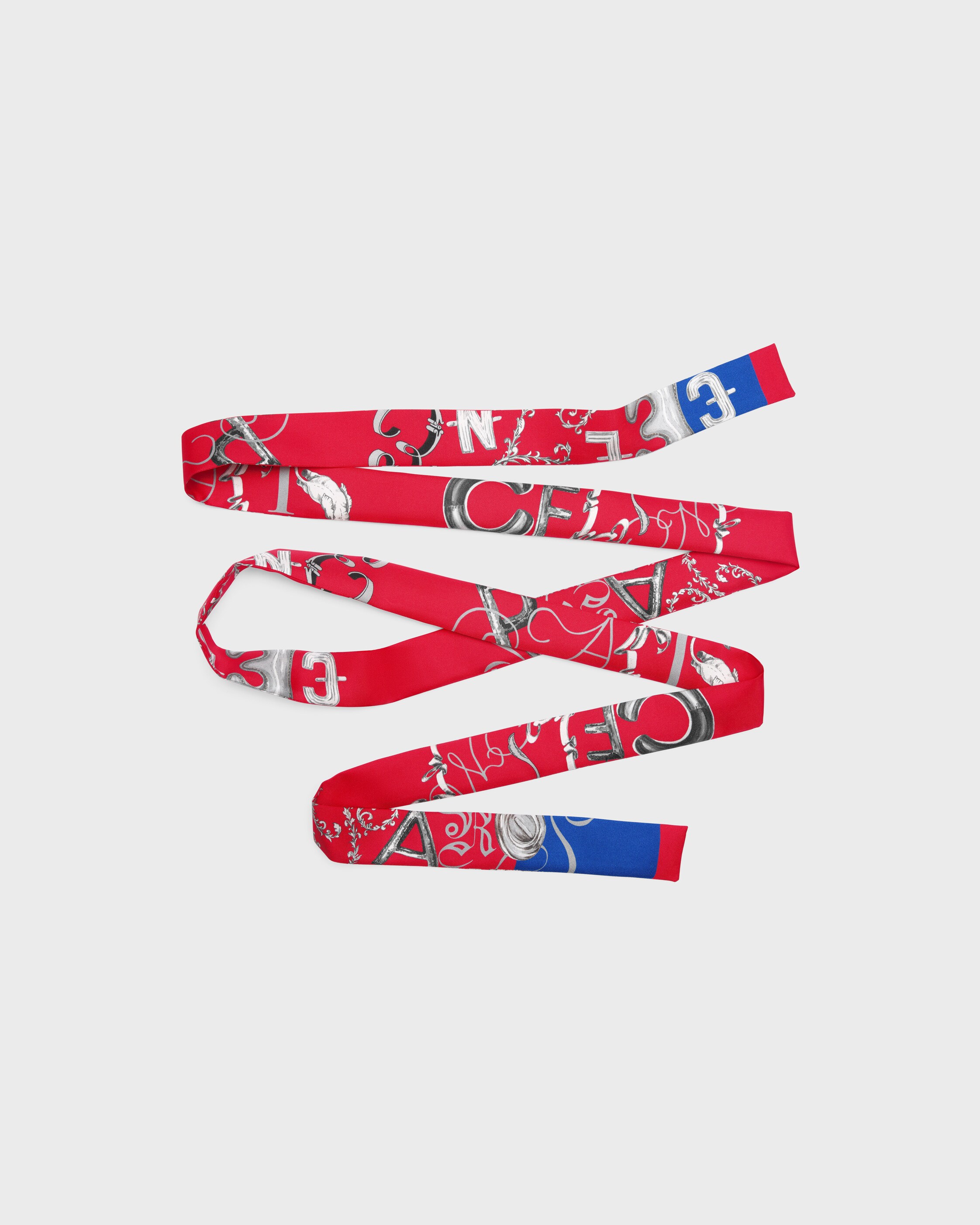 RANSOM RIBBON, 192 - RED/BLUE/MULTICOLOR | CELINE