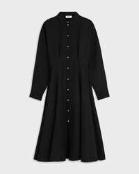 dress IN wool - BLACK -  - 1 | CELINE
