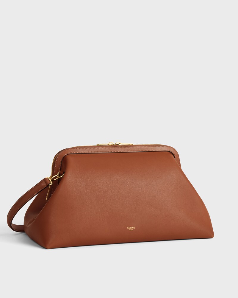 DOCTOR'S POUCH CUIR DE VEAU SOUPLE NATUREL - TAN - Soirée - 1 | CELINE