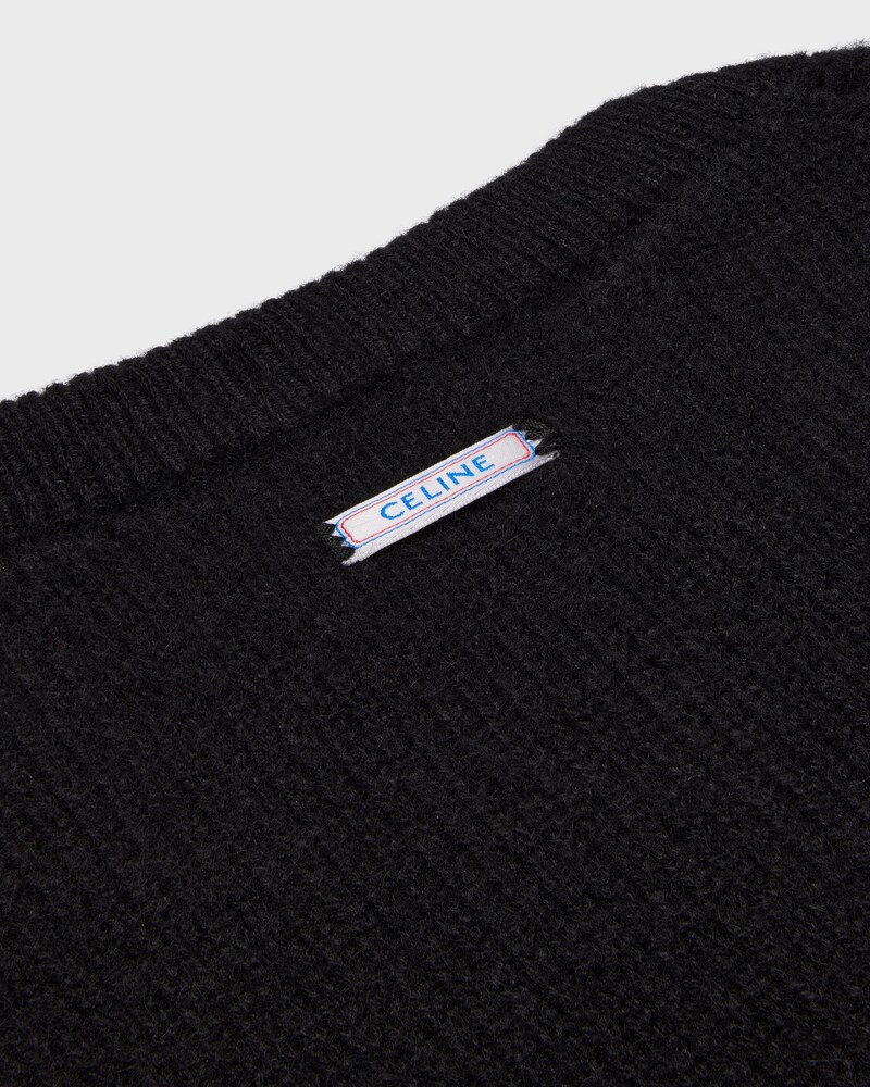 cardigan IN cashmere - BLACK -  - 1 | CELINE