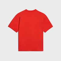 t-shirt IN cotton jersey - RED CYCLIST/ YELLOW -  - 2 | CELINE
