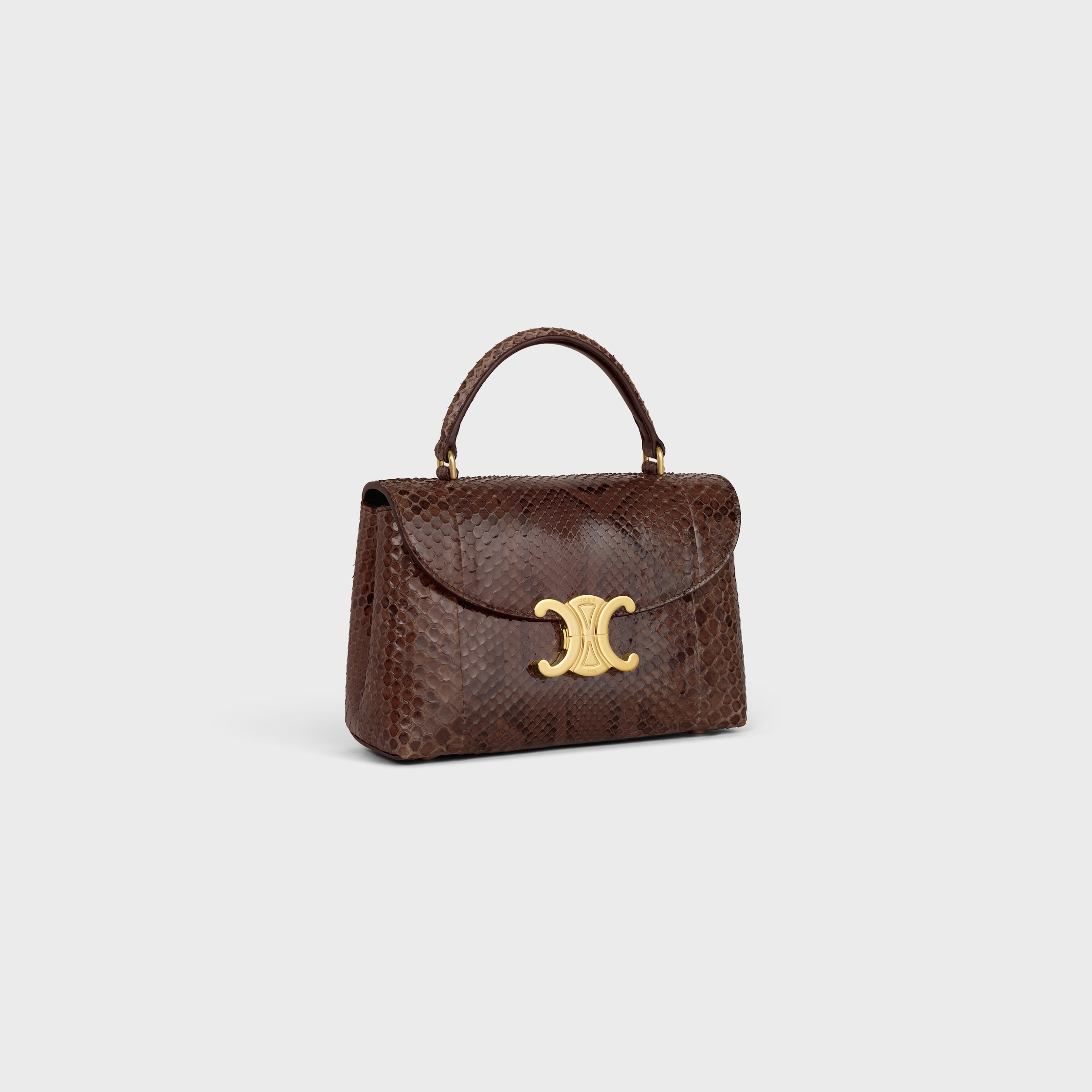 TEEN NINO BAG IN PYTHON - HICKORY | CELINE
