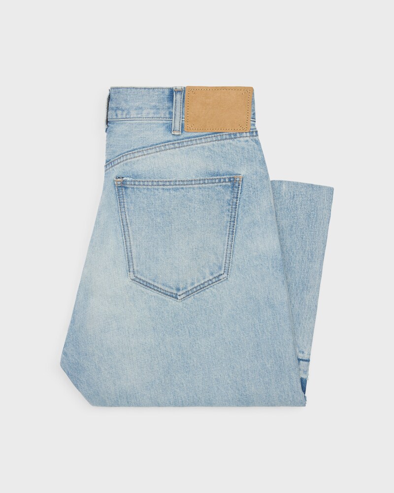 wesley jeans in rider wash denim - RIDER WASH -  - 1 | CELINE