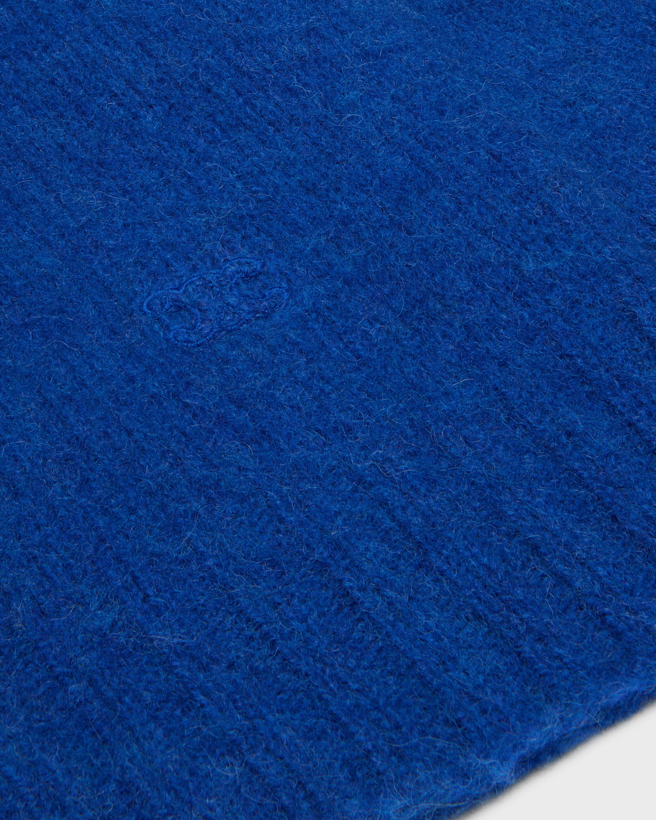 crewneck sweater IN SHETLAND WOOL - BLUE | CELINE