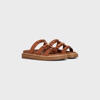 SLIDE TIPPI in CALFSKIN - TAN -  - 2 | CELINE