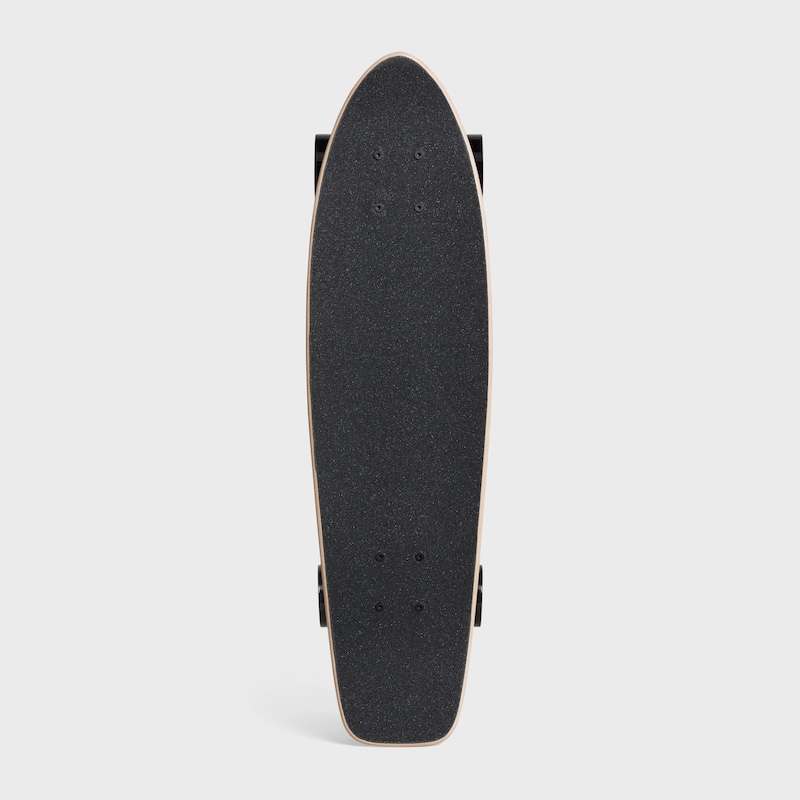 MINI CRUISER in Wood with Celine print - BLACK -  - 1 | CELINE