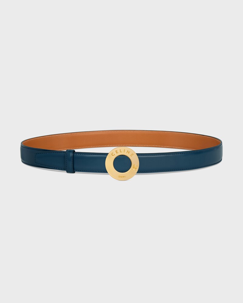 lanière de ceinture réversible 25MM TAURILLON ET VEAU NATUREL -  -  - 1 | CELINE