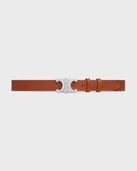 Triomphe Gürtel, 30 mm, AUS Vintage Kalbsleder - CAMEL -  - 2 | CELINE