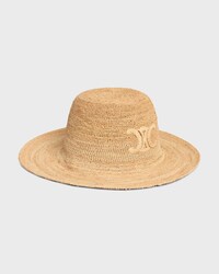 triomphe hat in raffia - NATURAL -  - 2 | CELINE