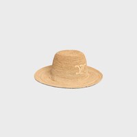 triomphe hat in raffia - NATURAL -  - 2 | CELINE