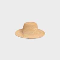triomphe hat in raffia - NATURAL -  - 2 | CELINE