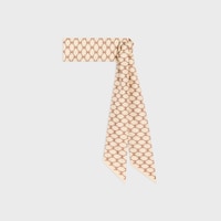 lavalliere IN mini triomphe silk twill - VANILLA/CARAMEL -  - 2 | CELINE