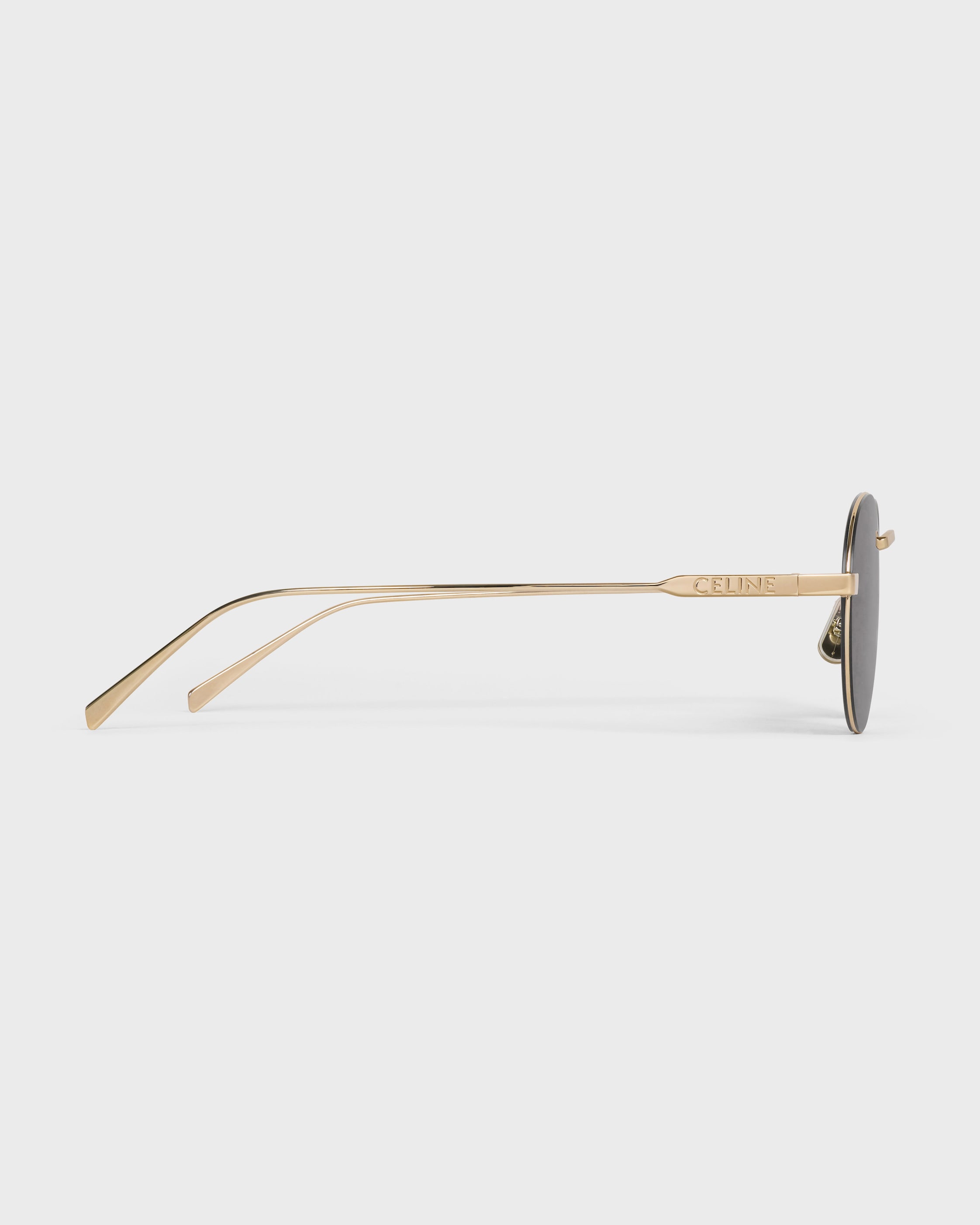 Roundup sunglasses in Smoke - Light Gold / Smoke | CELINE