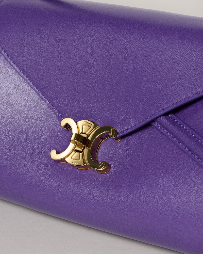 FLAIR BAG PICCOLA IN PELLE DI VITELLO LUCIDA - VIOLA - PER LA SERA - 1 | CELINE