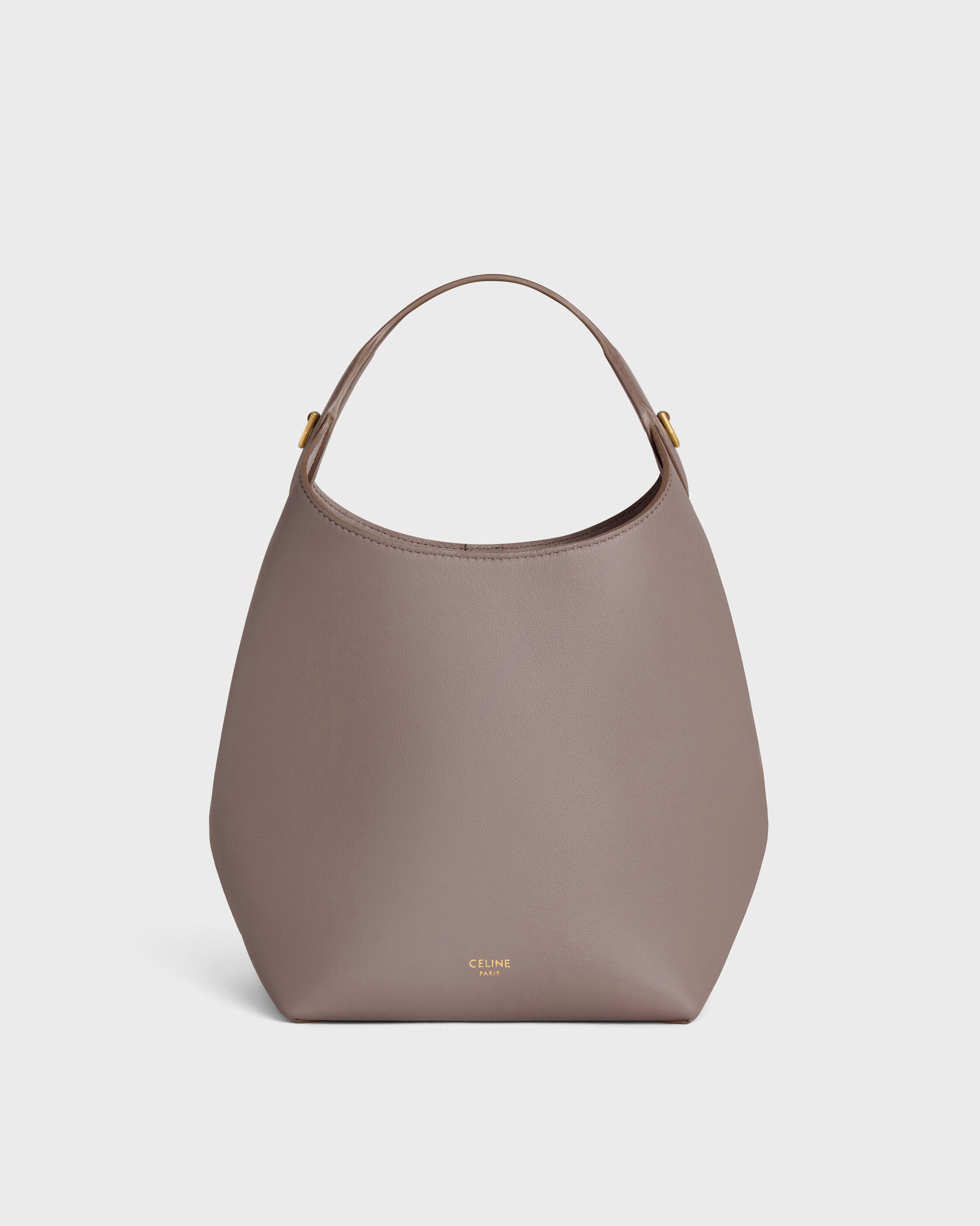 スモール ホーボー / サプルスムースカーフスキン - ぺブル | CELINE