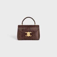 TEEN NINO BAG IN PYTHON - HICKORY - NINO - 1 | CELINE