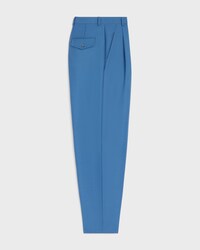 montauk trousers IN mohair wool - AZURE -  - 2 | CELINE