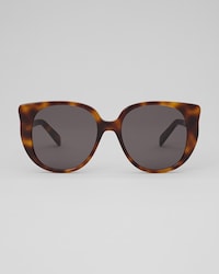 Triomphe Mini 03 sunglasses in Acetate - CLASSIC HAVANA -  - 1 | CELINE