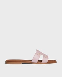 MARINA MULE IN CALFSKIN - BLEACHED PINK -  - 1 | CELINE