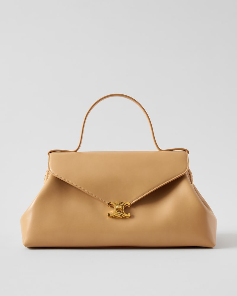 FLAIR IN SHINY CALFSKIN - LIGHT CUIR - Flair - 1 | CELINE