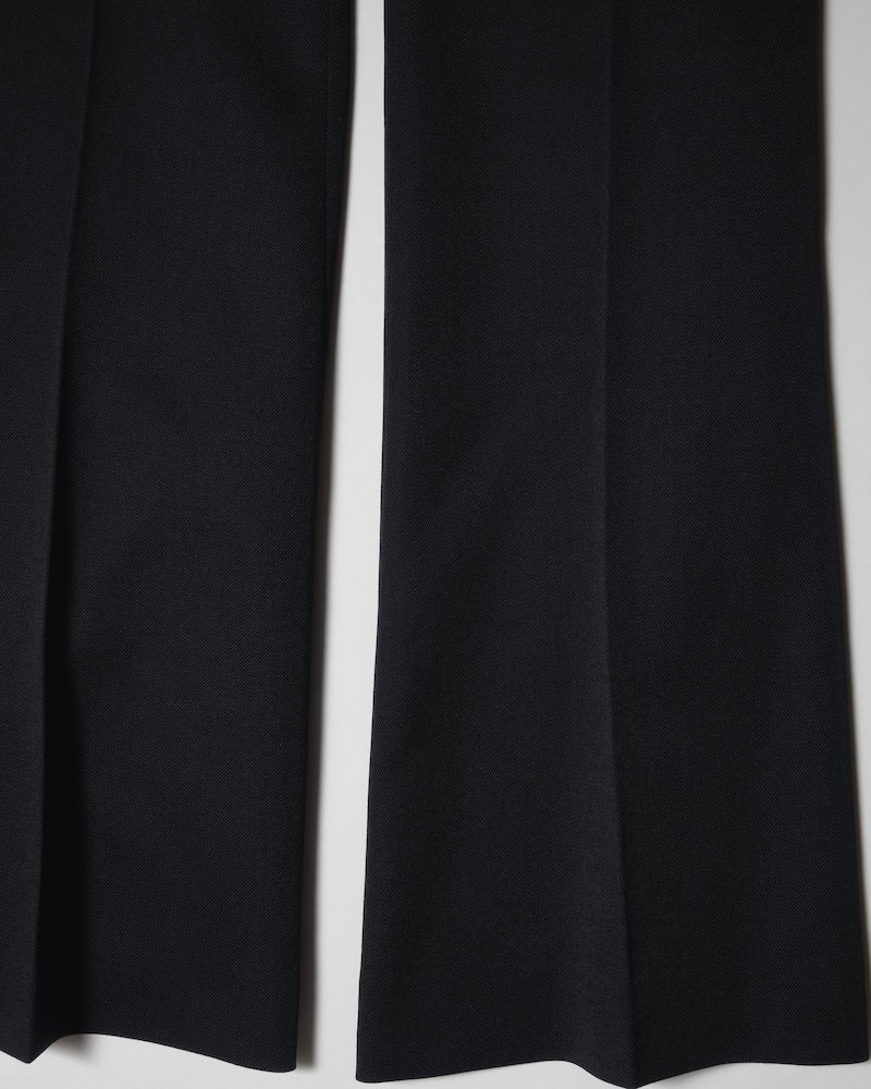 KICK-FLARE TROUSERS - BLACK -  - 1 | CELINE