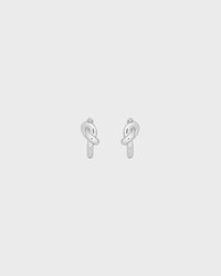 ノット フープ / ロジウムフィニッシュ ブラス - シルバー - イヤリング＆ピアス - 2 | CELINE