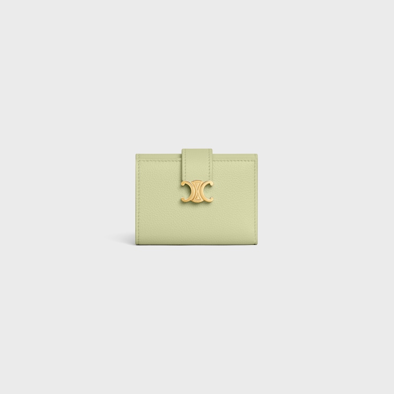 NINO細飾帶錢包 - 柔檸綠 - 新品 - 1 | CELINE